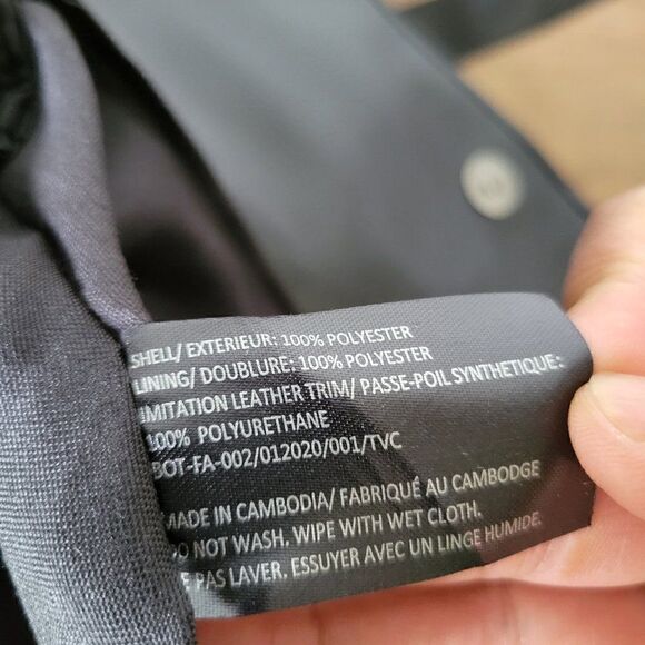 USED ONCE BOTKIER BLACK BACKPACK SMALL - Picture 15 of 15